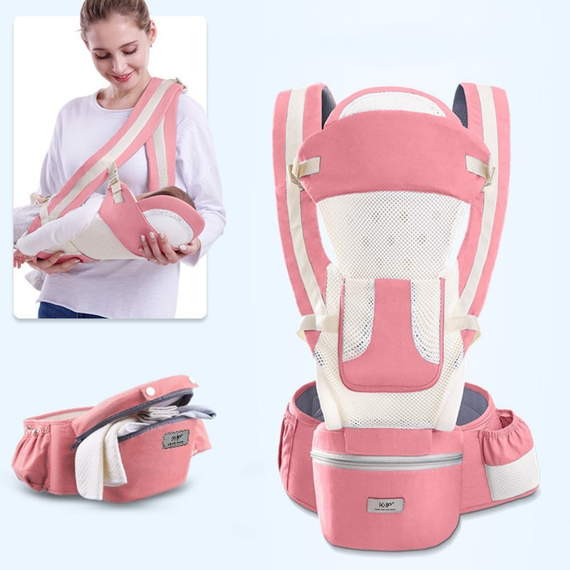 HipSeatCarrier - Mochila de bebê com suporte para viagens